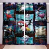 The Nightmare Before Christmas Cartoon Curtain Home Printing Curtains Living Room Children Bedroom Decoration Window Blackout 3