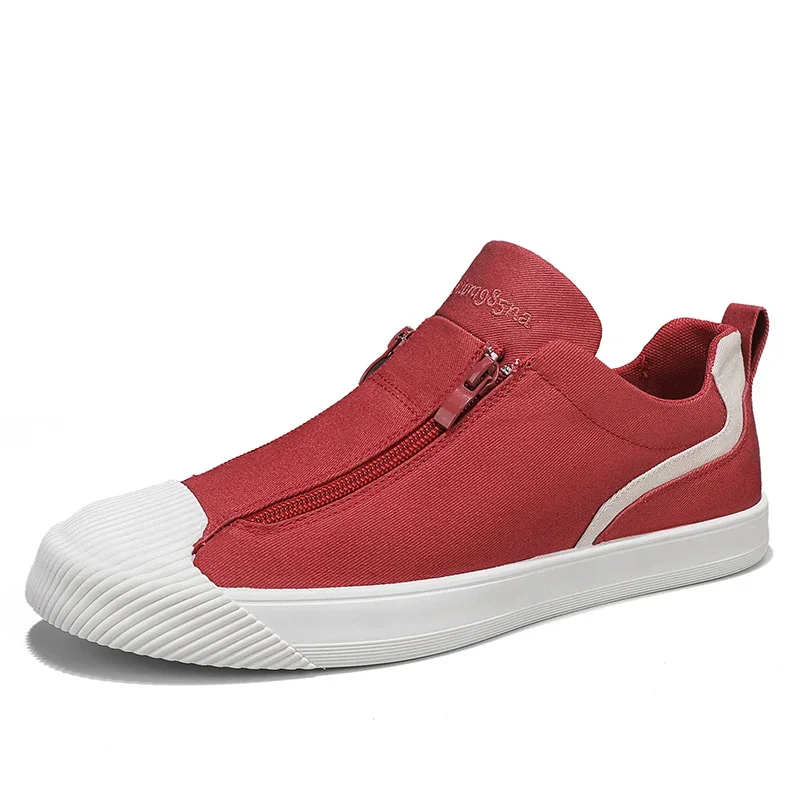 

2024 New Springtime Autumn Men's Trendy Sneakers Canvas Soft Sole Men Shoes Size 39-44