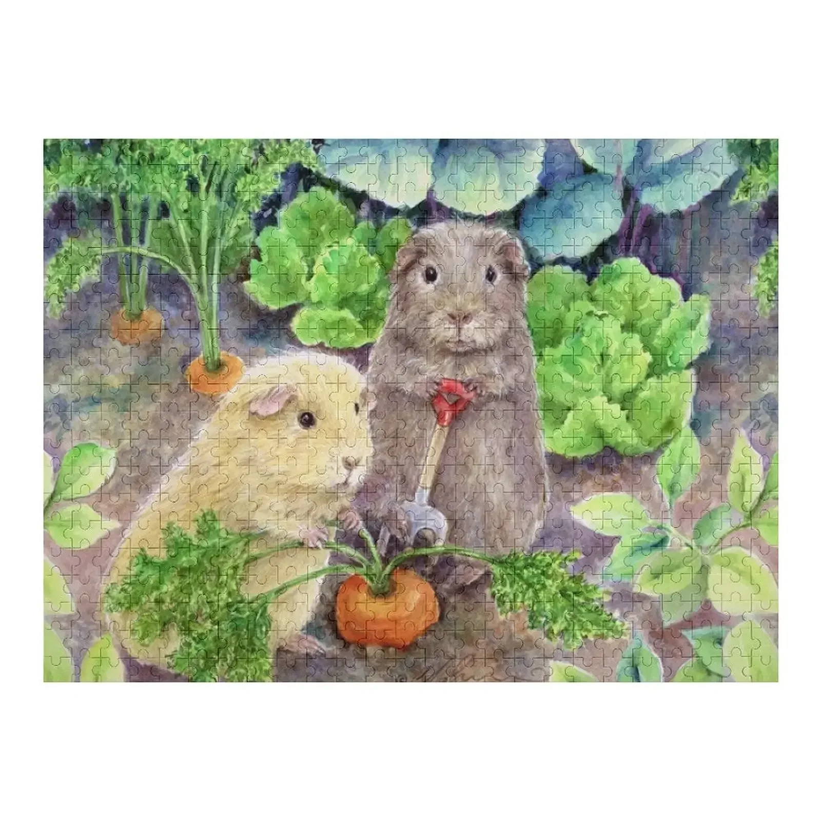 

The Gardeners Jigsaw Puzzle Game Children Jigsaw For Kids Name Wooden Toy Personalised Jigsaw Puzzle