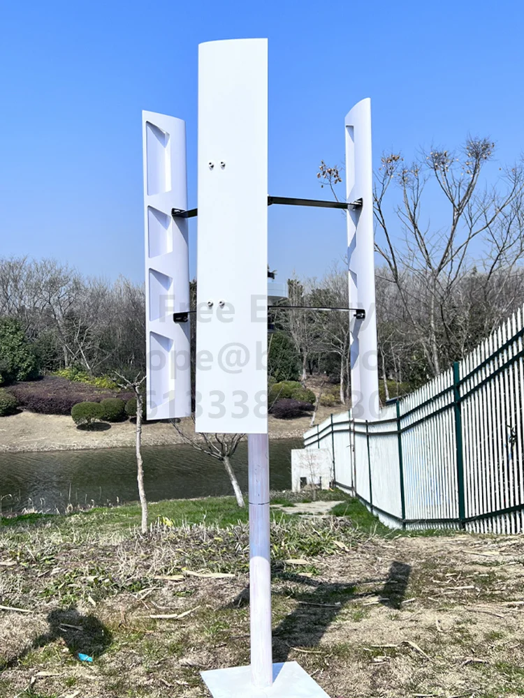 5kw-20kw 12V 24V 48V Vertical Axis Efficient Wind Turbine Generator for Home Use 20KW CE Roof Mount Residential