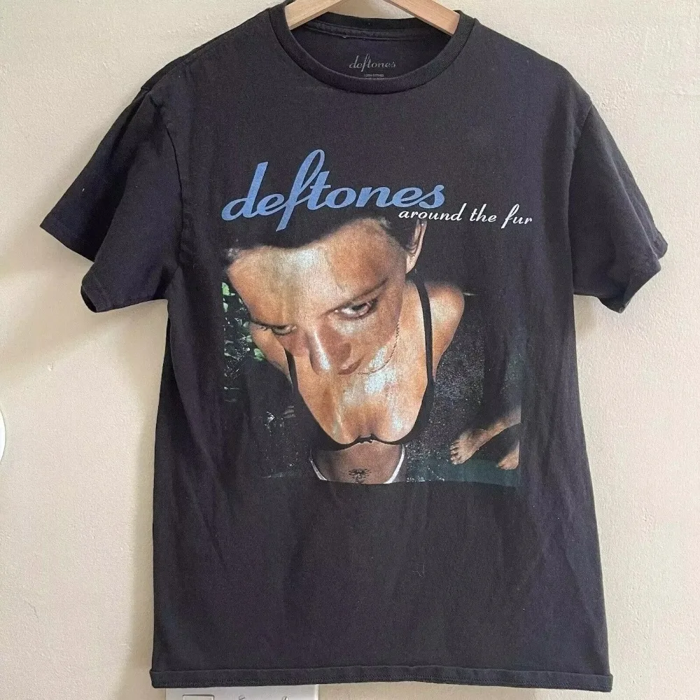 Deftones Around The Fur Men Women Printed T-Shirt Black Band Unisex Cotton Summer Street Harajuku T Shirts 1