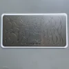 XMQ NAIL ART STAMPING PLATES CARTON CATS DOGS WATER RIPPLES IMAGE PLATE TEMPLATES 3