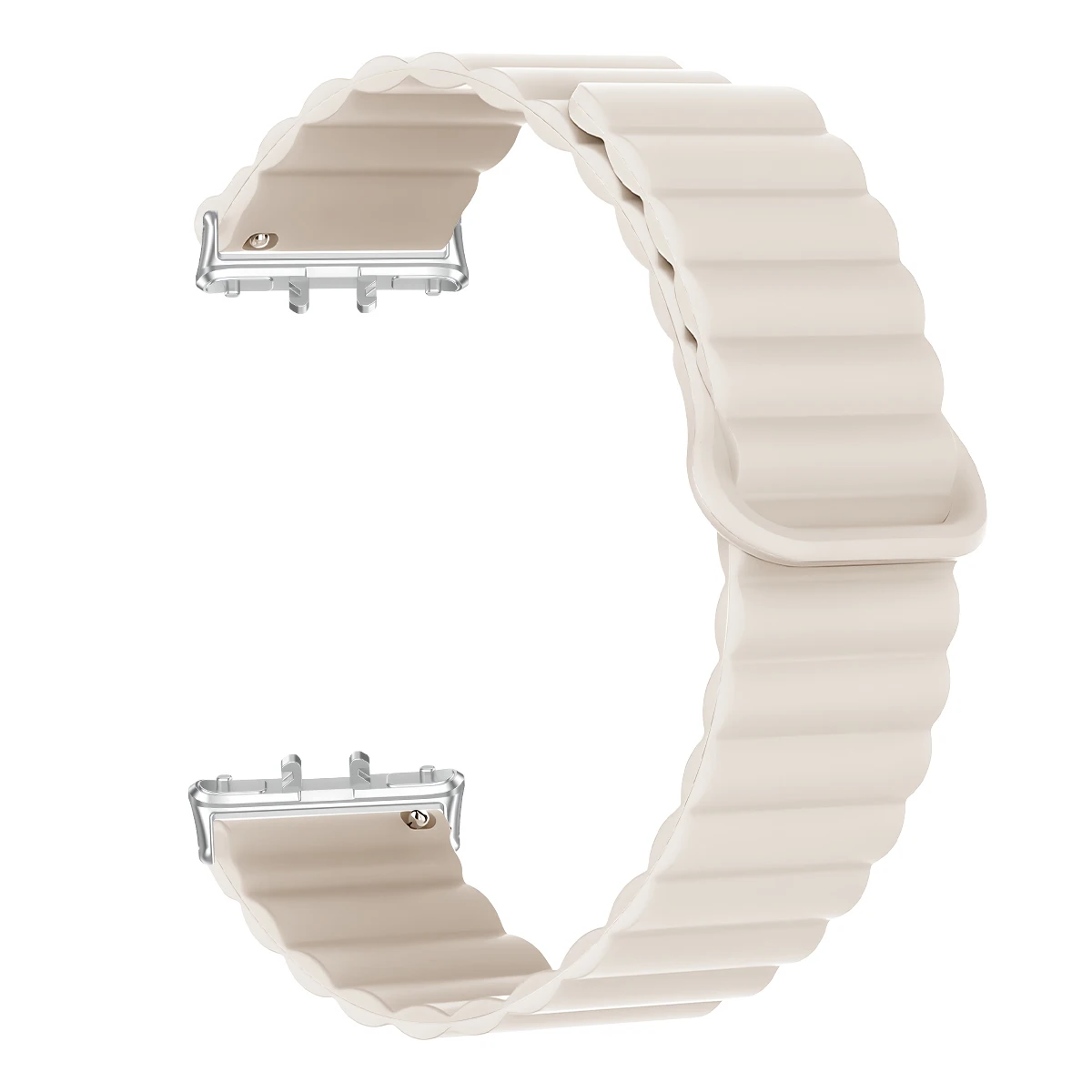 Silicone Magnetic Loop Strap for Smart Bracelet Wristband