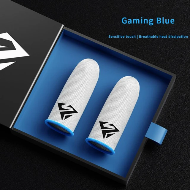 1 Pair Gamer Sleeve Sweatproof Dedales Gamer Finger Cover Touch Screen  Fingertips Sleeve For Mobile Games Game Accessory - AliExpress