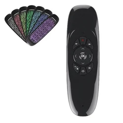 Enhanced Fly Air Mouse Wireless Backlit Keyboard with Voice Control (Backlit)