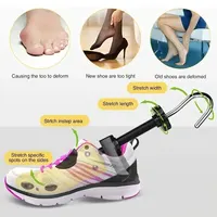 1 pièce civière de chaussures arbres à chaussures longueur réglable largeur pour hommes et femmes 2