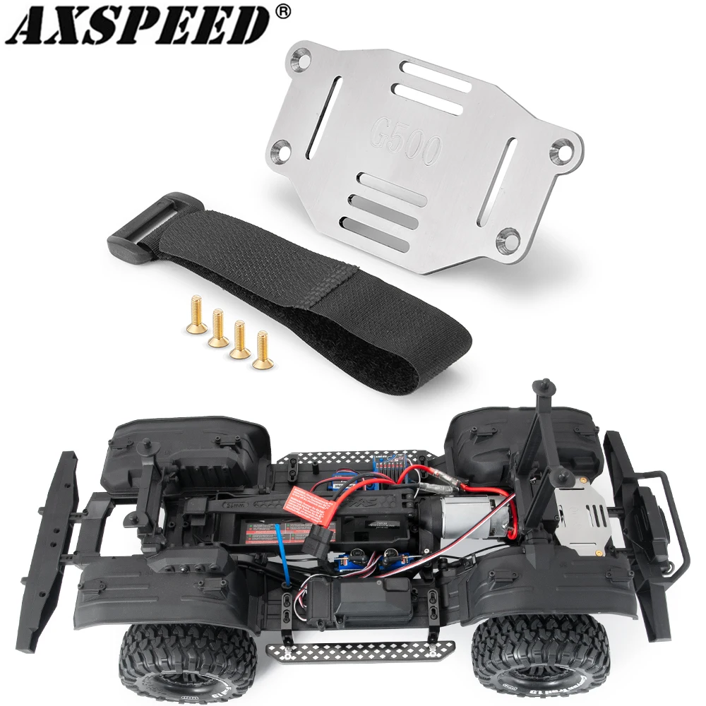 Runup Motorhalterung Kühlkörper Für TRX4 - Aluminium Upgrade Für 1/10 RC Crawler