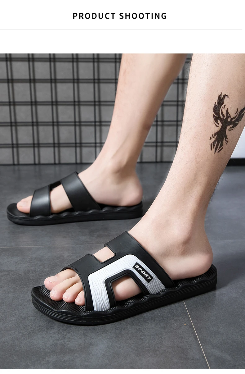 Jumpmore Flip Flops Herren Sandalen Herren schuhe Damen Strands chuhe Größe 38-49 – Detail 15