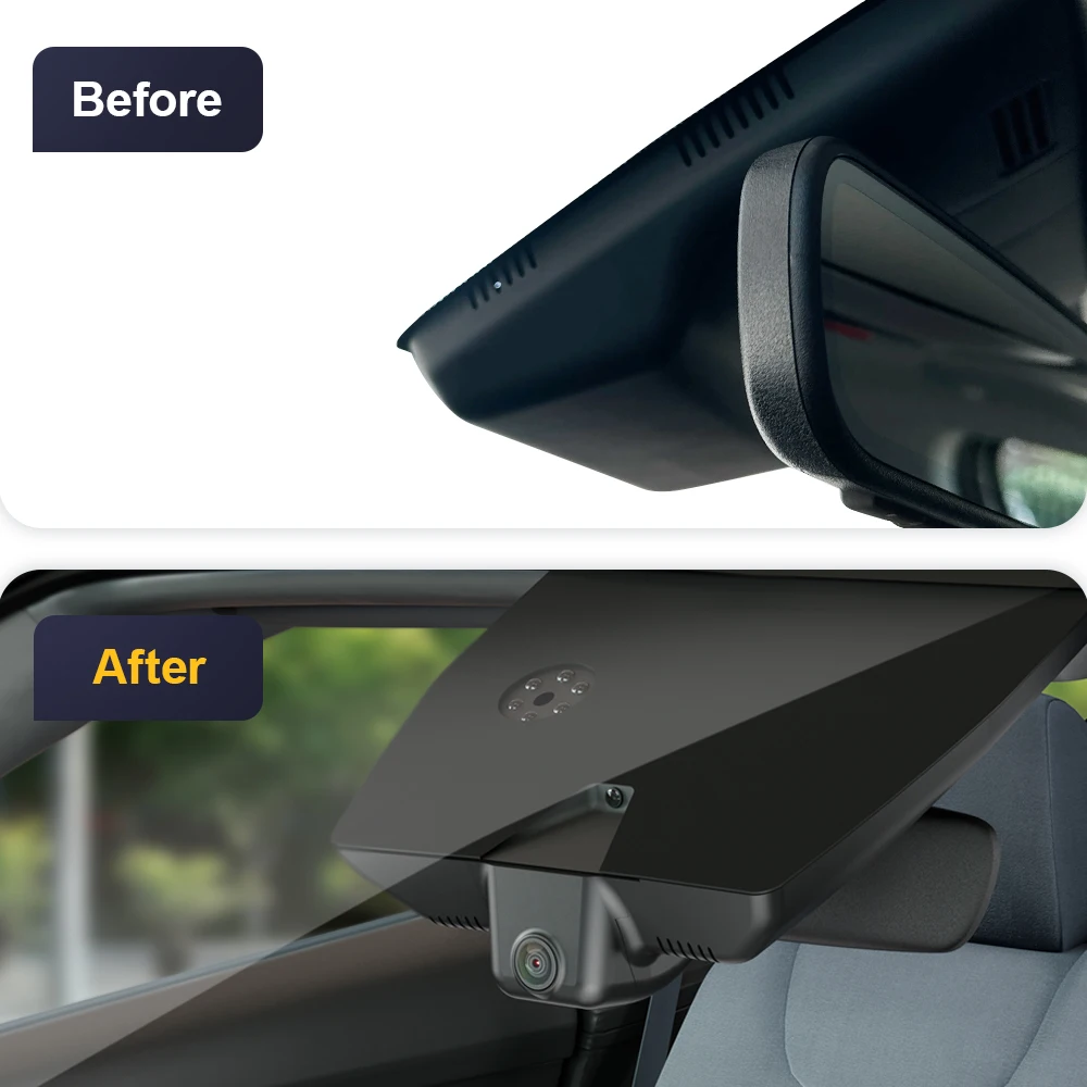 Car DVR Camera for Kia Sorento , FITCAMX 2160P WIFI Connect Control by APP LHD Dash Cam Black Box Video Recorder