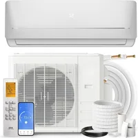 Mini Split Air Conditioner and Heater,12,000 BTU, Wall Mount Ductless Inverter Heat Pump System,Including 16ft Installation kit 1