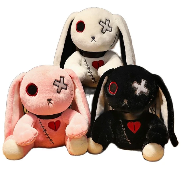 Kawaii Gothic Decoration, Gothic Stuffed Animals