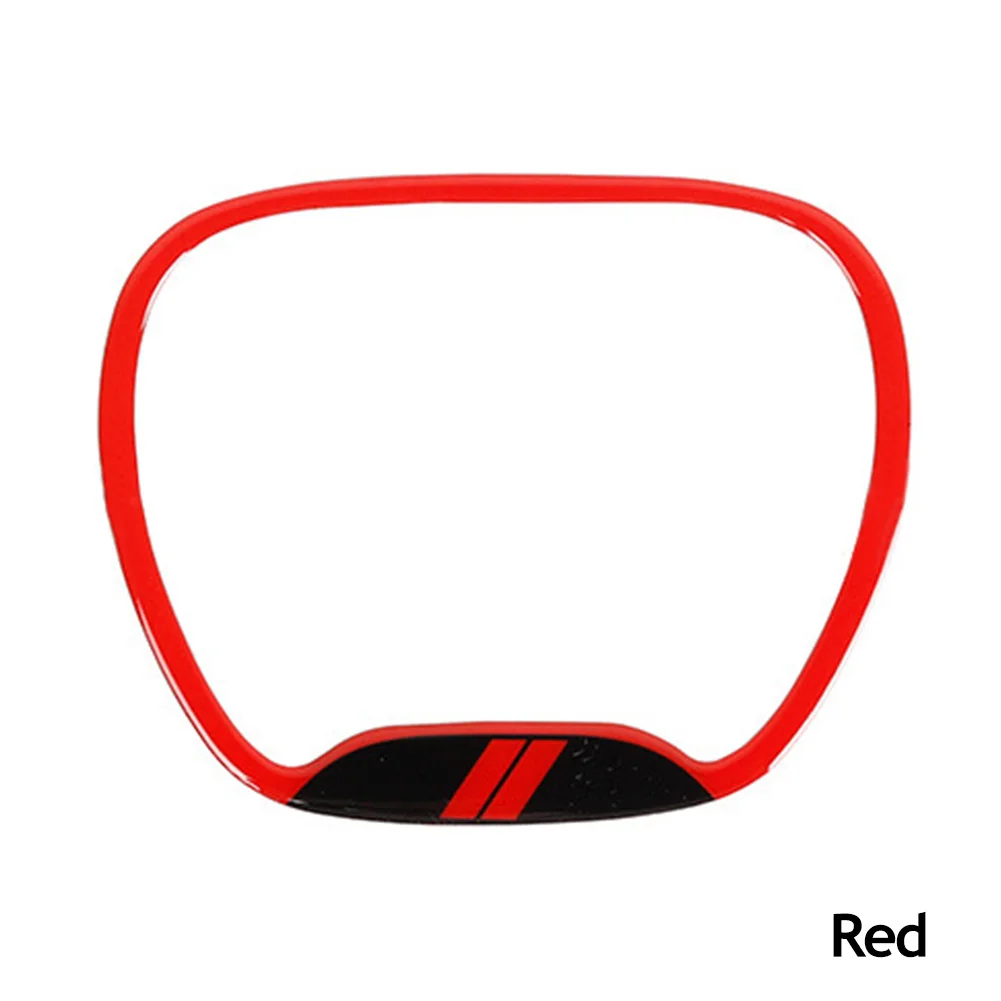 عجلة القيادة حلقة مركزية غطاء الكسوة ل دودج تشالينجر شاحن جيب جراند شيروكي SRT8 2015-2020 اكسسوارات السيارات الداخلية