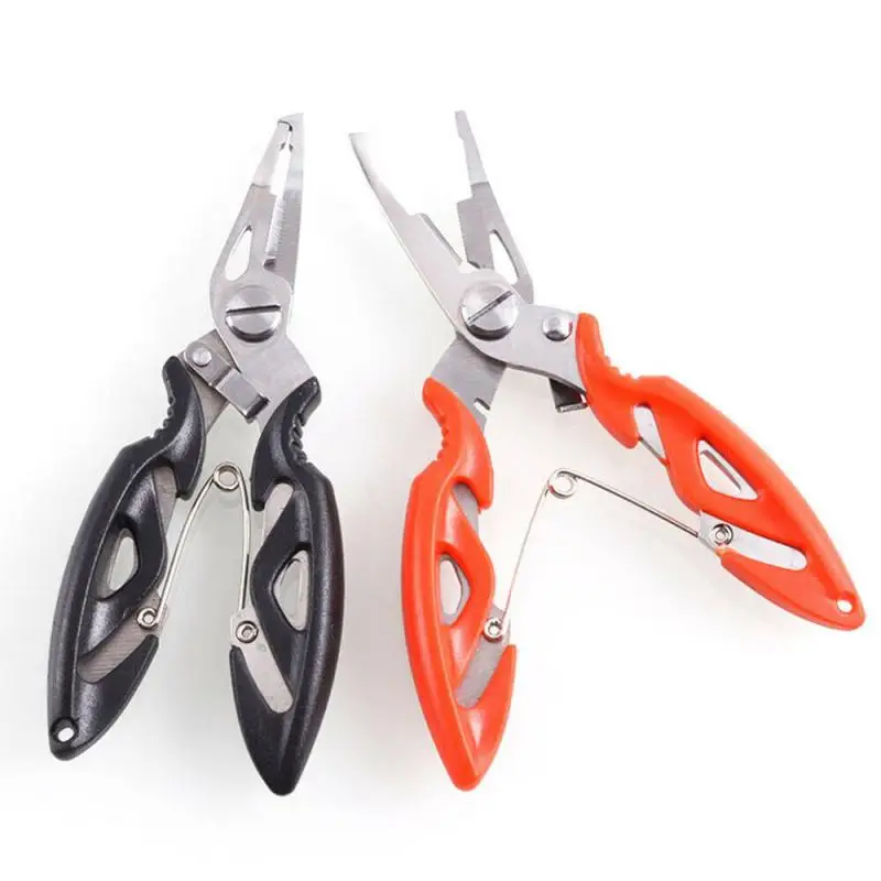 Fishing Pliers Luya Stainless Steel Curved Mouth Fish Line