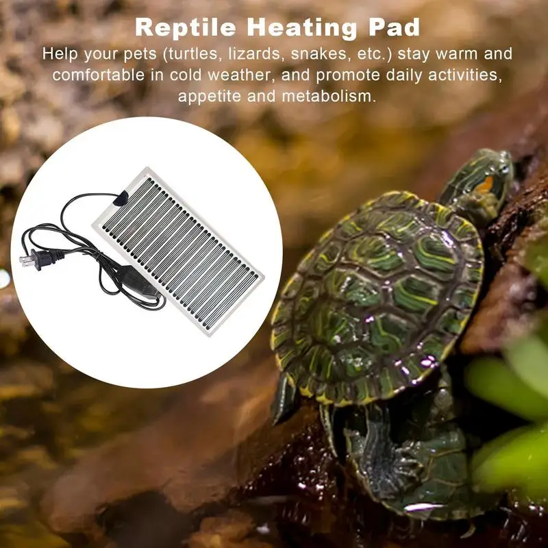 Reptile Heat Pad 5W/15W/25W Thermostat Adjustable Under Tank