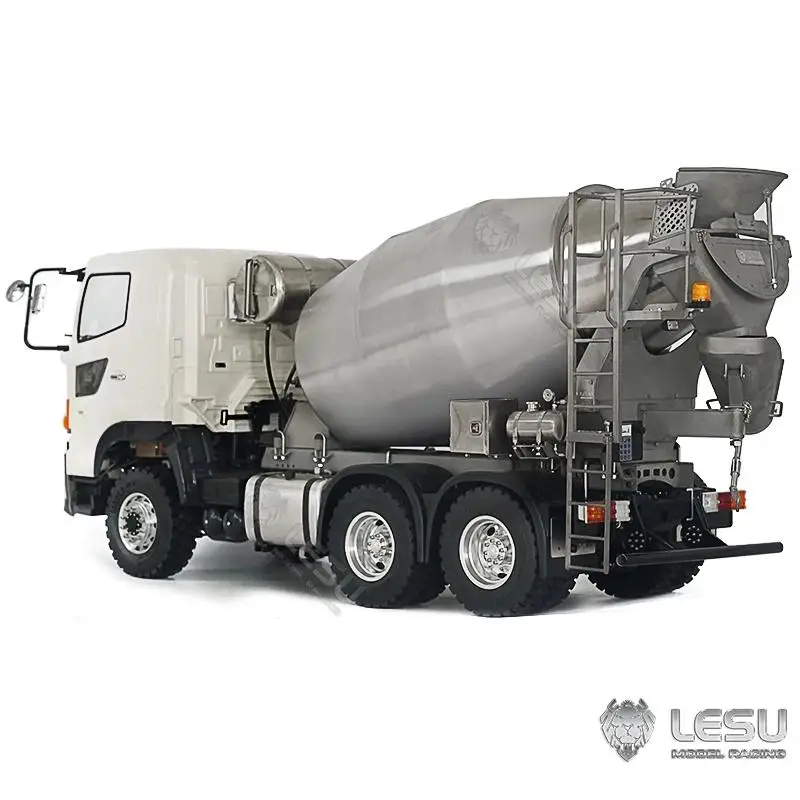1/14 Truck model simulation metal toy 6*6 mixing truck engineering field snail car Tamiya LESU 2