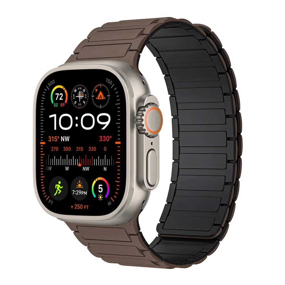 Magnetic Silicone Link Bracelet