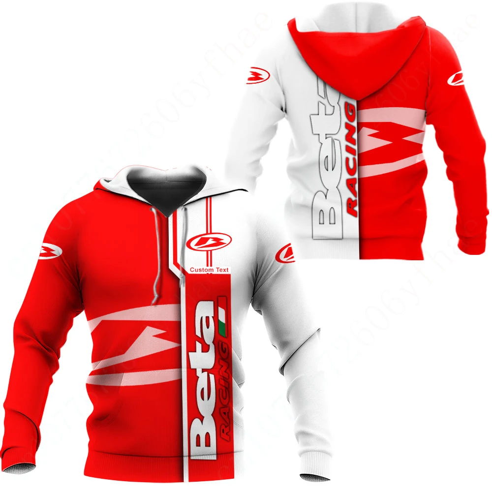 Beta Harajuku 3D Printing Sweatshirt Unisex Clothing Casual Hoodies For Men Women Anime Zip Hoodies Essentials Pullover Top