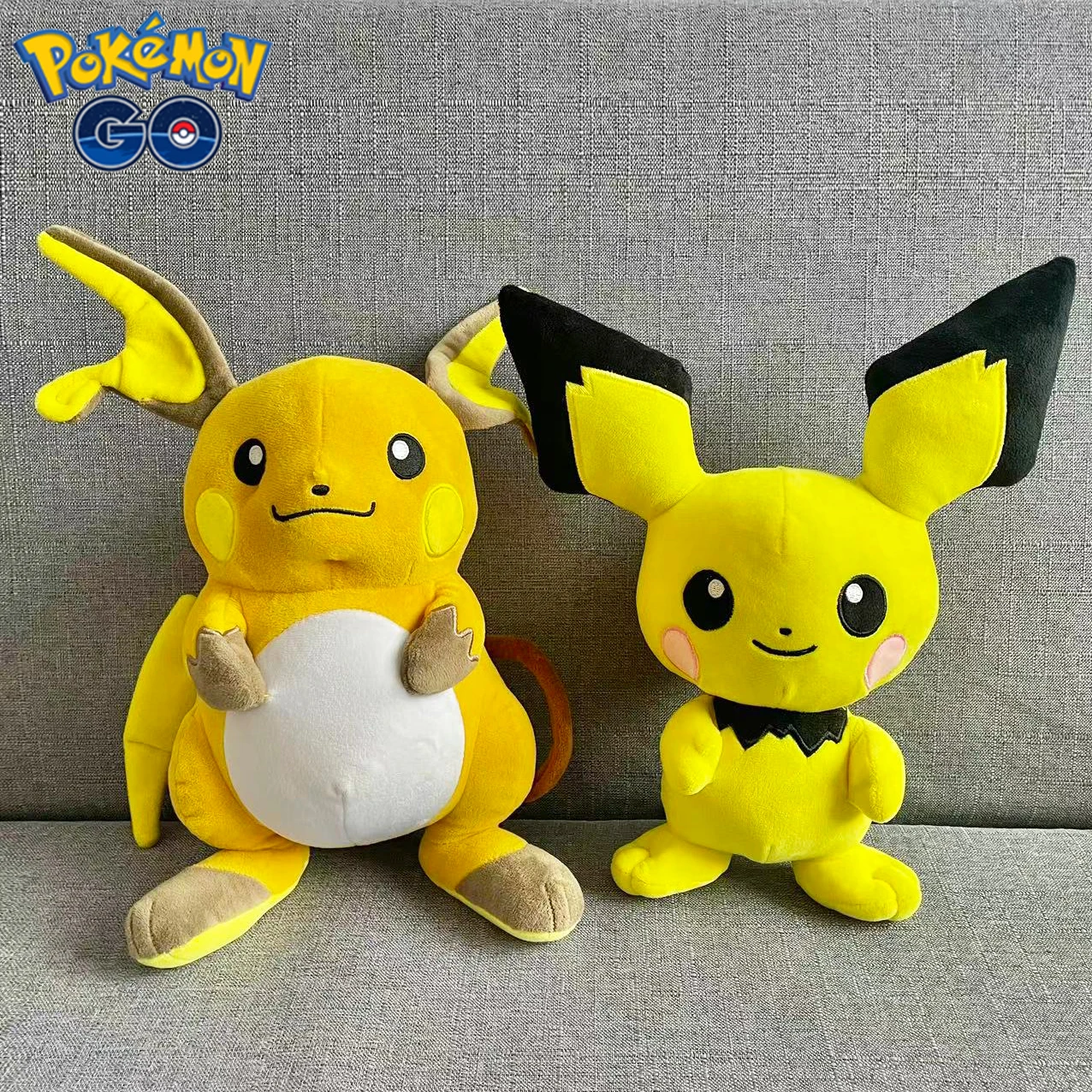 20/30cm Kawaii Pokemon Pichu Pikachu Raichu Plush Toy Stuffed