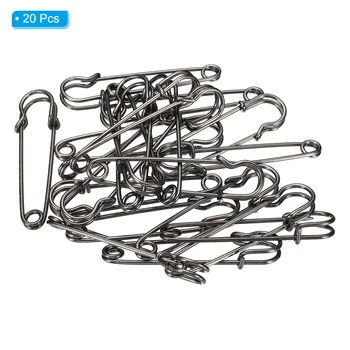 Large Metal Safety Sewing Pins 20 Pins 3