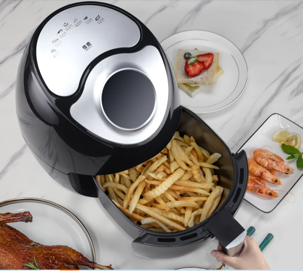 Large Air Fryer 16.91 Quart, 1800W Electric Air Fryer w/ 8 cooking pre –  Gadfever