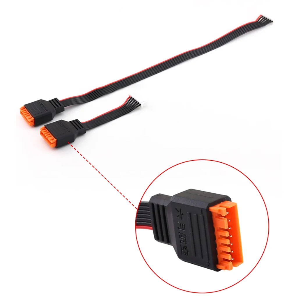 1 Stück Ladegerät Verlängerung kabel symmetrischer Kopf für 2-6s Lithium batterien für hota d6pro für isdt q6 m8 m6 Ladegeräte – Detail 6