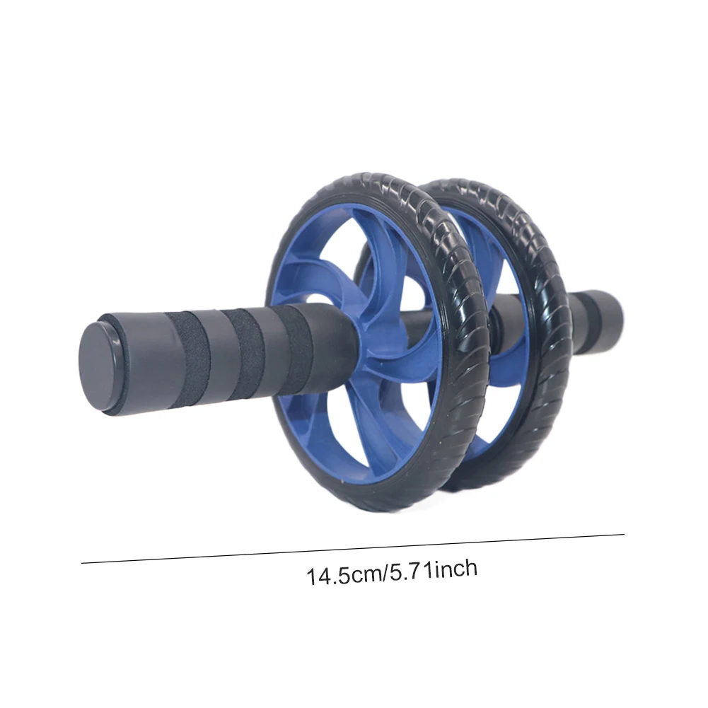 Wheel Ab Rroller Fitness Ab Slide Double-Wheeled Abdominal Non Slip Muscle Trainer Gym Abdominal Roller Home Workout abdominal wheel abdominal fitness instrument abdominal workout aids