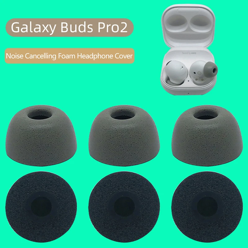 Memory Foam Manica Auricolari Auricolari Auricolari Auricolari Auricolari Per Samsung Galaxy Buds2 Pro Bluetooth Auricolare In-Ear Tappi Copre Auricol