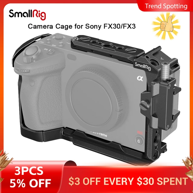 78%OFF!】 SmallRig Sony FX30 FX3用カメラケージ 4138 atravesdaarte