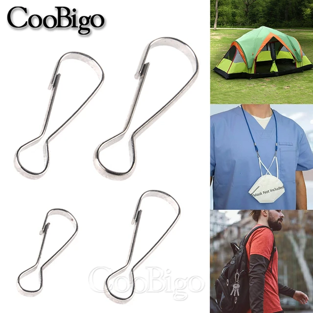 Plastic Hanging Buckle Multifunctional Hooks Lanyard Snap Clip Hook For  Lanyards Key Chain Zipper Pull New