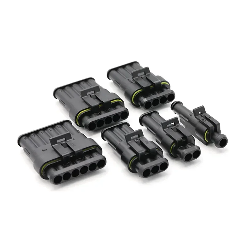 20/50/100 Sets AMP/TE 1.5 Series 1P/2P/3P/4P/5P/6P Car Connector DJ7041-1.5-11/21 282080-1 Docking Terminal Waterproof Connector view 4