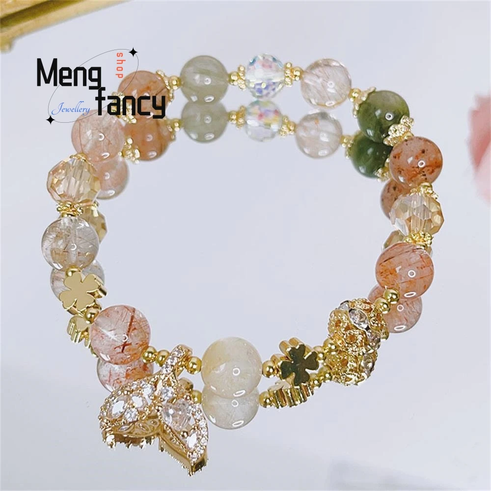 Рисунок 2 - Браслет рыбий хвост с кристаллами натурального цвета