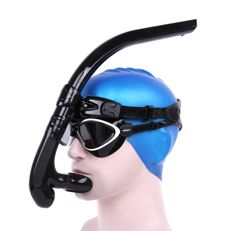 2025 Professional Comfort For Beginners Swimming Diving Breathing Tube Snorkeling Dry Silicone Snorkel Sea Pool Diving Accessory 2