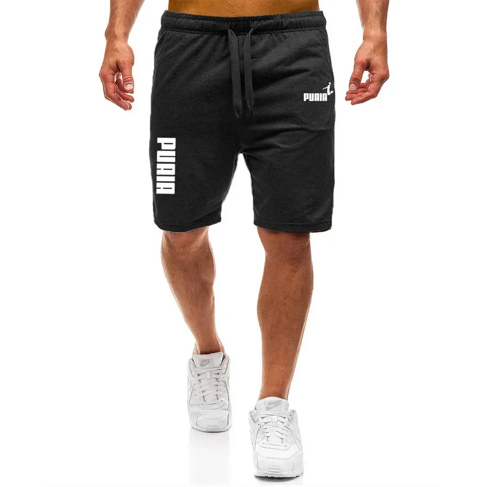

Summer new men's casual five minute shorts Thin sports running shorts jogging elastic waist sportswear fitness pants S-3XL