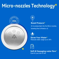 ALTHY แรงดันสูงสปามือถือหัวฝักบัวกรองน้ํา,ลดคลอรีนโลหะหนัก,ปรับปรุงผิวแห้ง,รังแคผม,กลาก 3