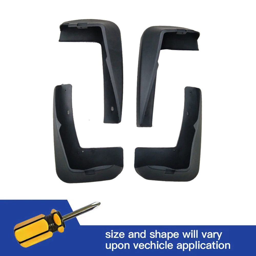 

4Pcs Front & Rear Mud Flaps Splash Guards Mudguards Black For Subaru OUTBACK 2010 2011 2012 2013 2014