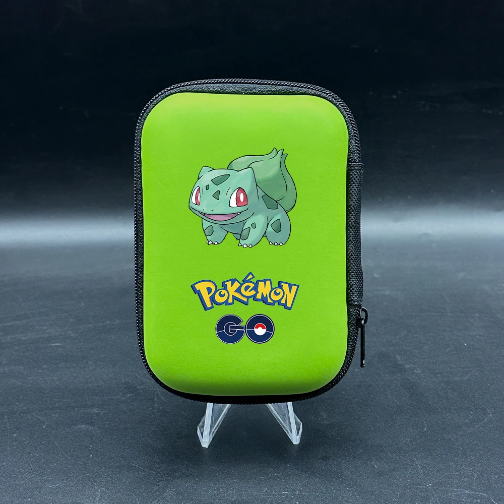 

Pokemon Cartoon Pikachu Charizard Squirtle Snorlax Ptcg Trainer Card Protector Pack Game Anime Card Holder Collection Kids Gifts