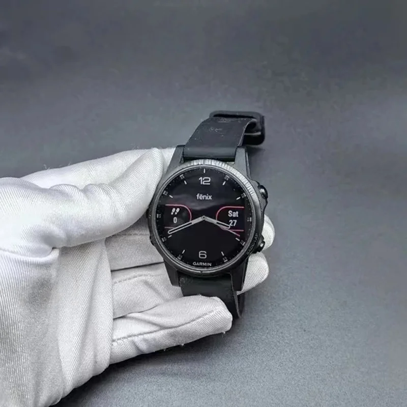 Garmin Fenix 5S Plus GPS 야외 시계, 광학 심박수 시계, 95% 음악 재생, 새로운 지지대