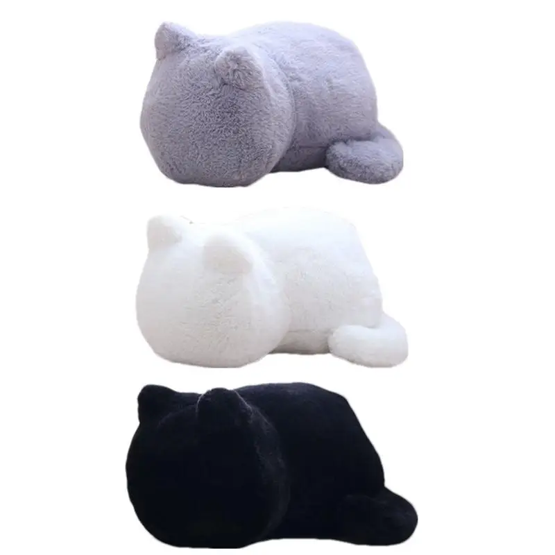 

Мягкая плюшевая игрушка-Кот, мягкая плюшевая кукла-животное для детей, многофункциональная мультяшная игрушка, Подушка-кукла, не выцветает, мягкая игрушка без запаха