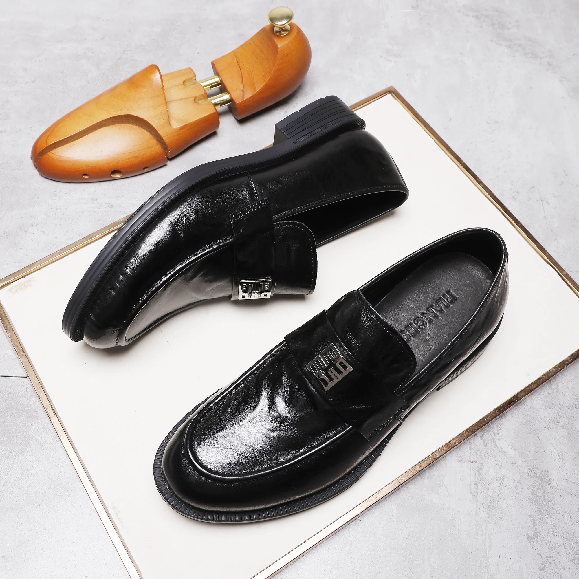 New Shoes Man, cover feet, style, leather making, Buckle, work wear, upscale, wedding, Bullock style