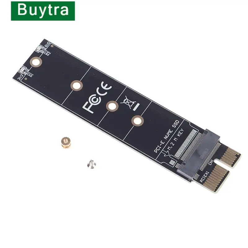 

Адаптер PCIE-M2 NVMe SSD M2 PCIE X1 Raiser PCI-E PCI M Соединитель в форме ключа поддерживает 2230 2242 2260 2280 M.2 SSD полную скорость