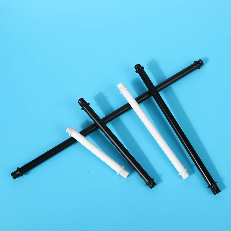 Description Picture 4 of item1Pc Lighting Accessories M10*1 Tooth Tube Lamp Double-headed External Tooth Hollow Metal Rod 10cm 15cm 20cm 30cm 40cm 50cm