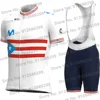 Cycling Jersey Set Puerto Rico 2022 Clothing Road Bike Bib Short Suit Bicycle Shirts MTB Uniform Maillot Culotte Ciclismo 1