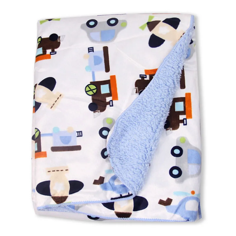 New styles lovely short plush fluffy owl baby blankets girl boy newborn wrap Super Soft baby manta bebe 5