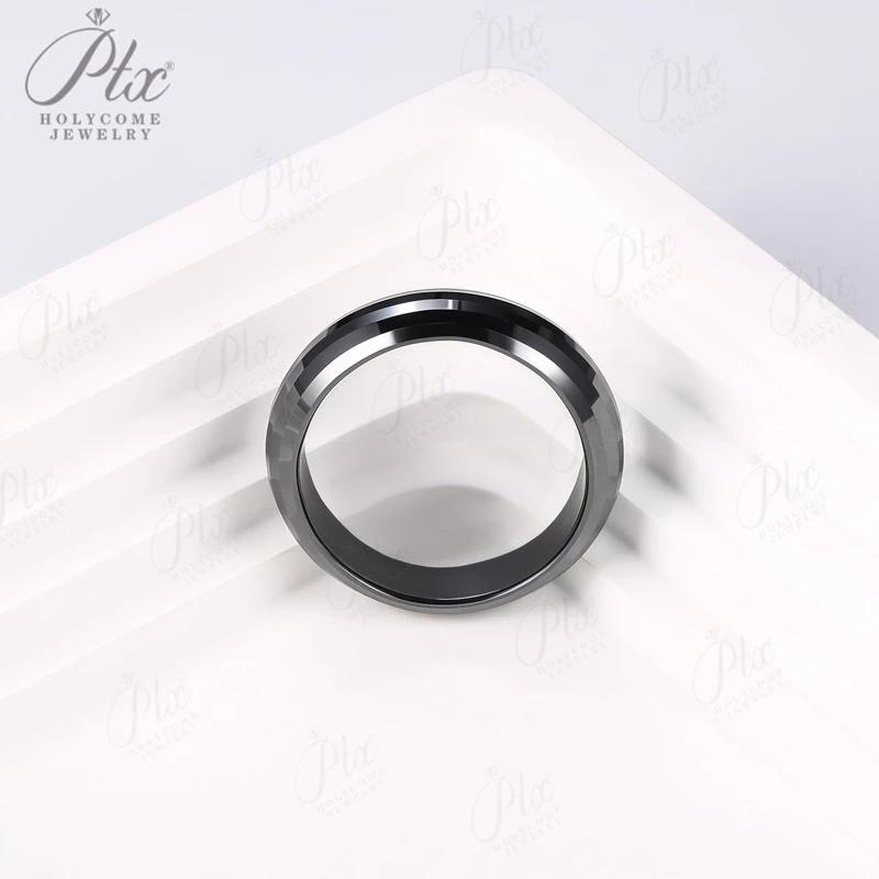 Maßgeschneiderter Moissanit-Ring mit einer inklusive kostenloser Halskette in runder Form. Exquisites und stilvolles Unisex-Design, ideal als Partygeschenk
