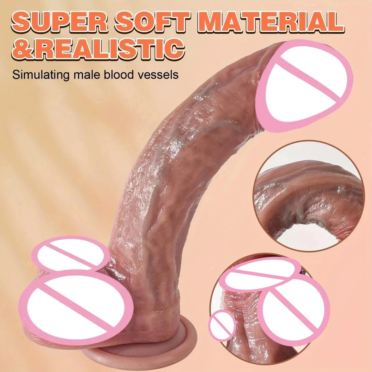 Waterproof Silicone Penis Adult Sex Toys Anal Vagina Masturbator Dildo Suction Cup Cock Gode Massager Super Realistic Dildo