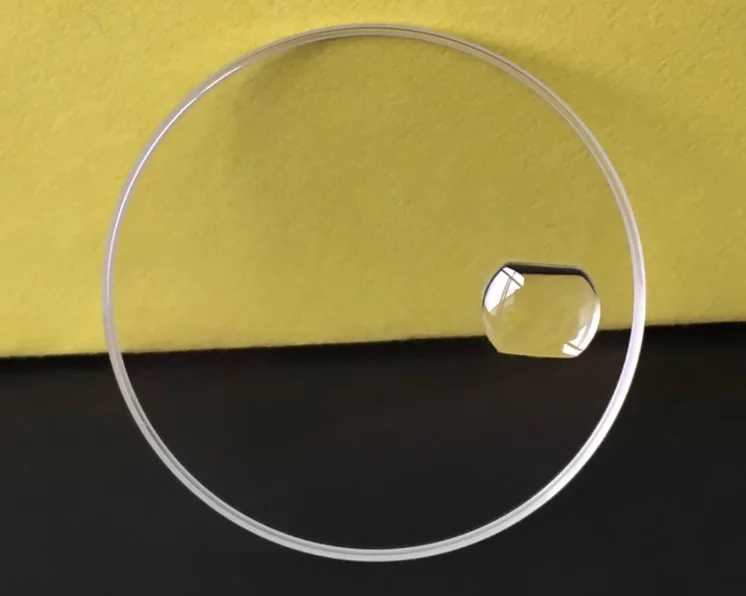 

Sapphire Crystal Replacement for Rlx SUB 126610 13 18 with Etched Crown Logo