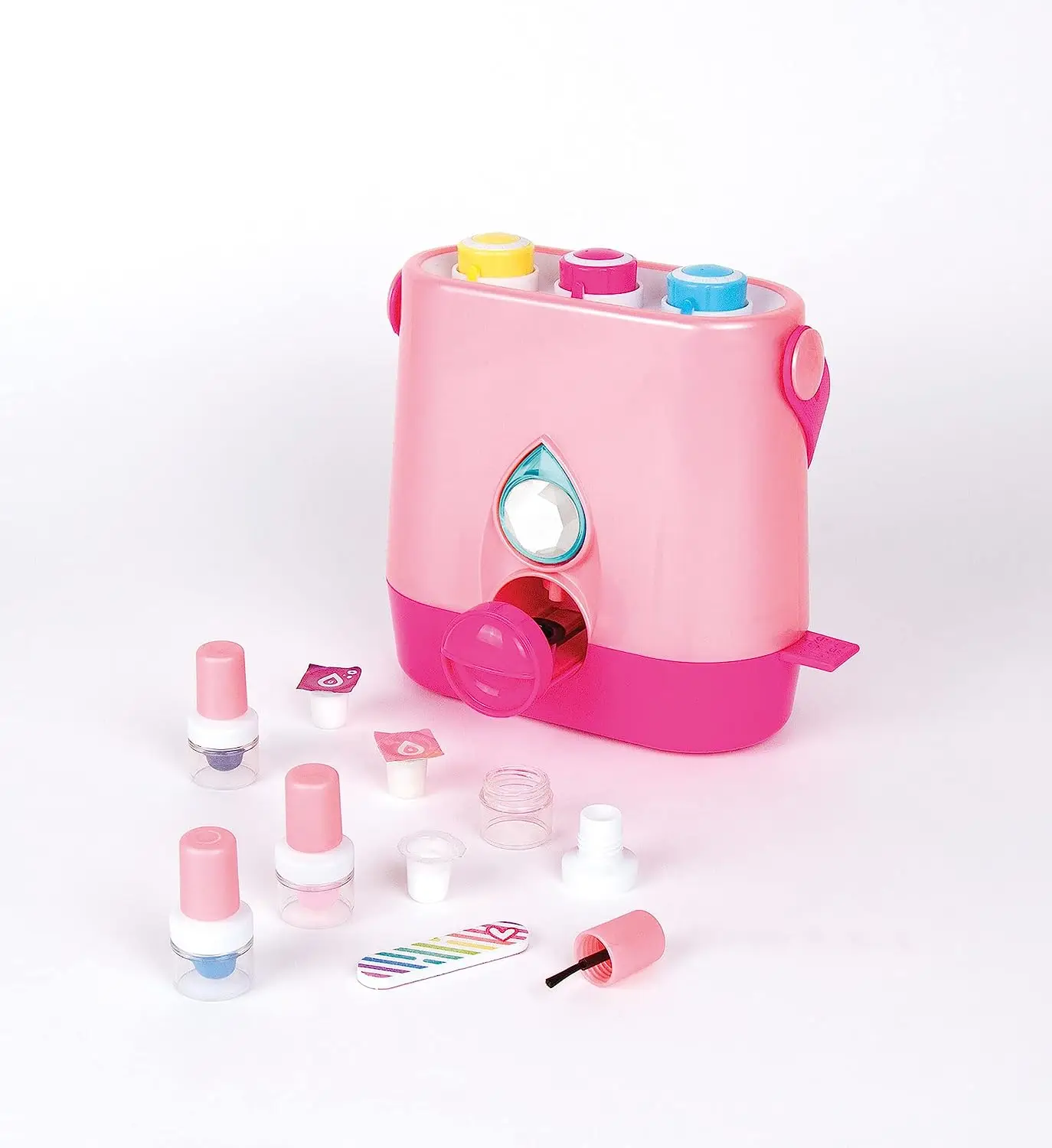 Original Make It Real Color Fusion DIY Creative Nail Polish Designer Girls Makeup Toys Water Based Kids Nail Polish Manicure 4