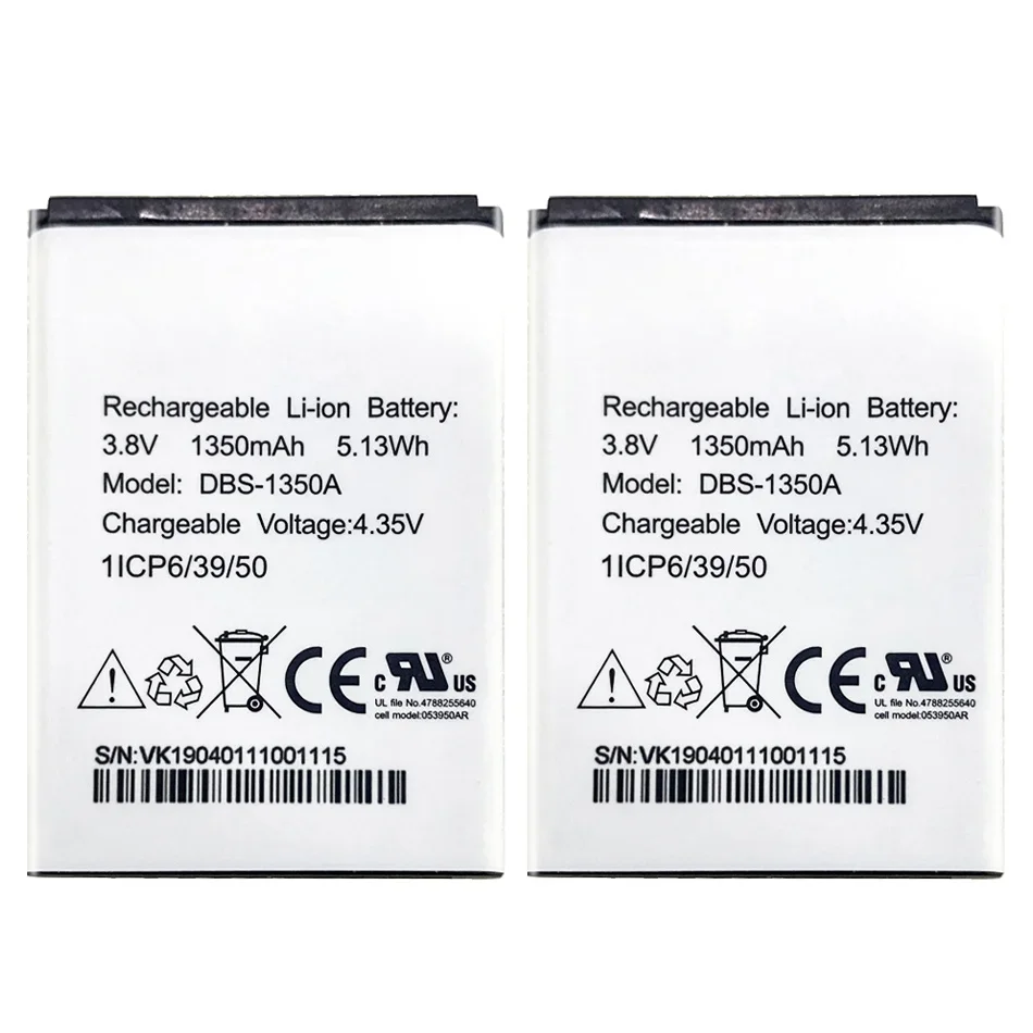 Batteria Del Telefono Cellulare Dbs-1350A Dbs1350A 1350Mah Per Doro 7050 Consumer Cellular Bateria