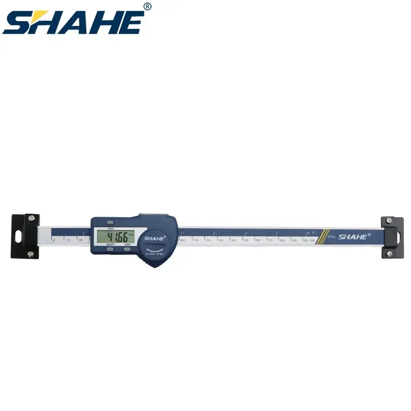 

0-200 mm Horizontal Type Linear Scale Ruler Stainless Steel Linear Scale Lcd Display Inch Metric Caliper Scale Measuring Tools