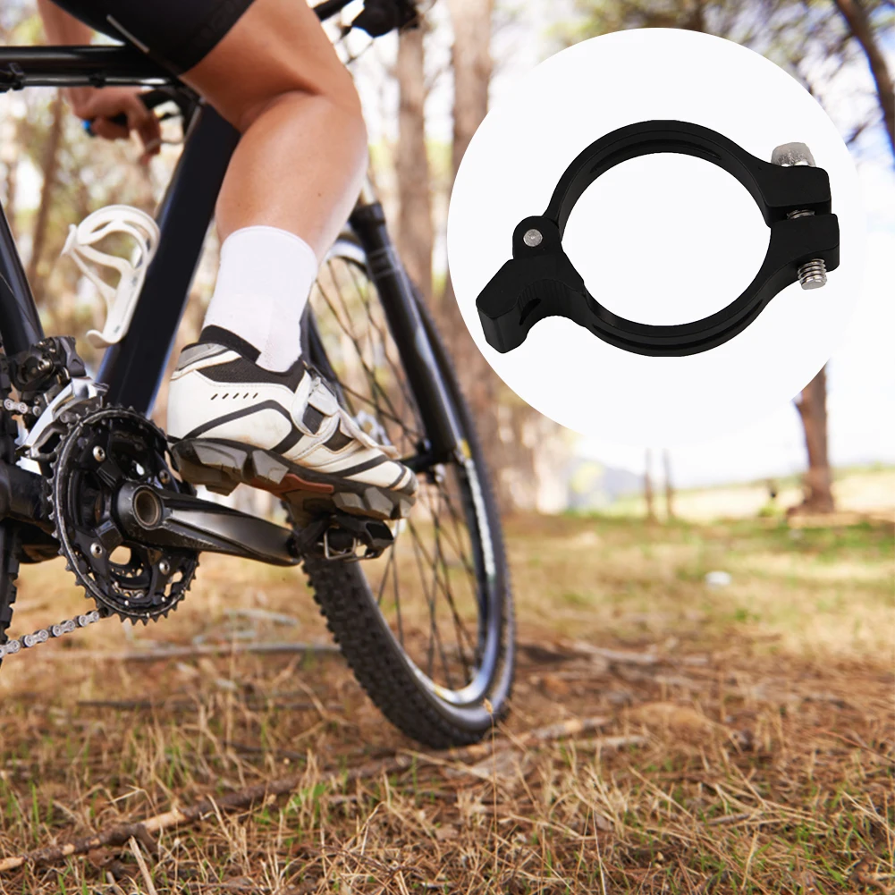 Front Derailleur Braze Adapter Converter Clamp 34.9mm Bike Hanging Front Derailleur Braze-On Convertor for Front Derailleur